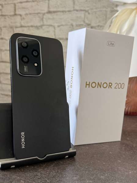 Honor 200 Lite в черном цвете в Казани фото 3