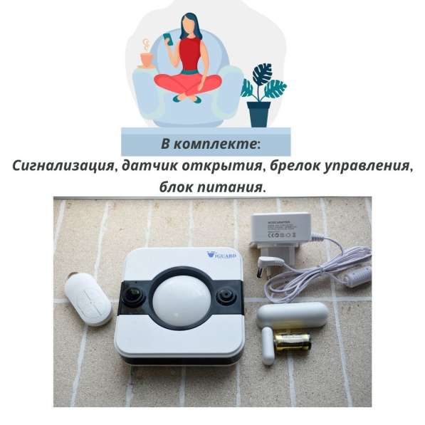 Охранная система VIGUARD HOME COMPACT в Анапе фото 10