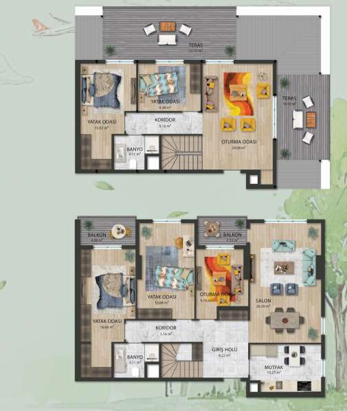 Квартира 277м² Турция, Стамбул, Арнавуткёй в фото 6