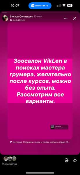 Требуется грумер!