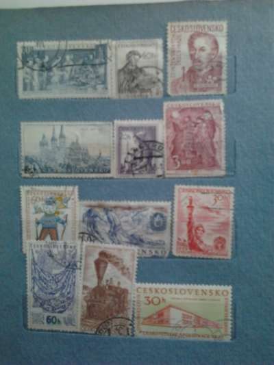 Почтовые коллекционные марки Чехословаки в Москве фото 9