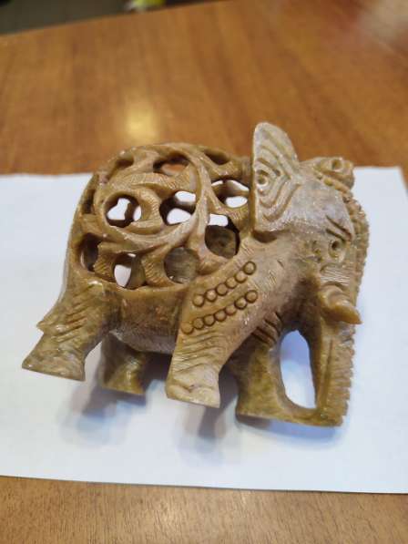 Фигурка слона из камня в Коркино фото 3