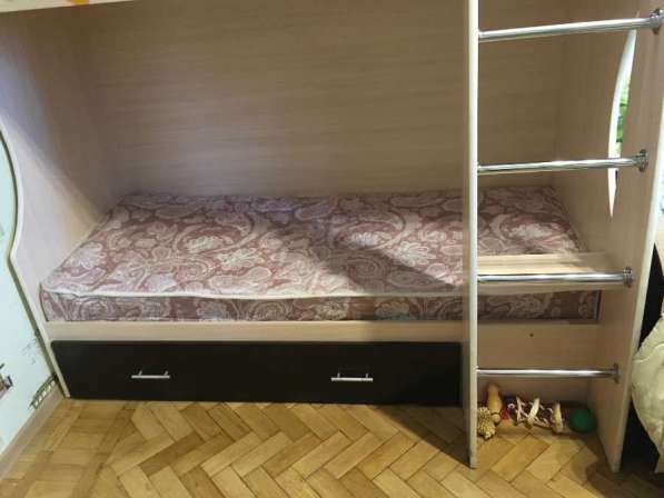 Кровать двухъярусная с ящиком и матрасами в Волгограде фото 7