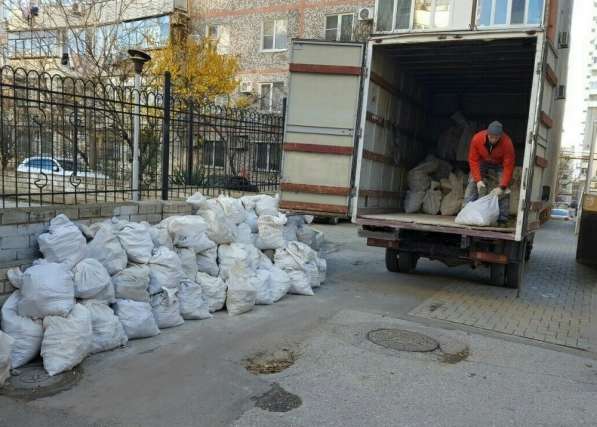 Вывоз строительного мусора. Грузчики Газели в Воронеже фото 5