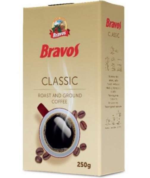 Кофе Bravos - молотый и в зернах в 