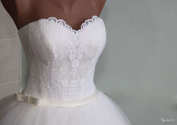 Классическое свадебное платье, новое в Симферополе фото 5