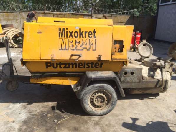 Putzmeister. растворонасос mixokret 3241