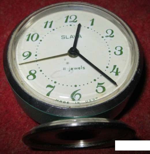 Часы будильник Слава СССР в рабочем состоянии в Сыктывкаре фото 3