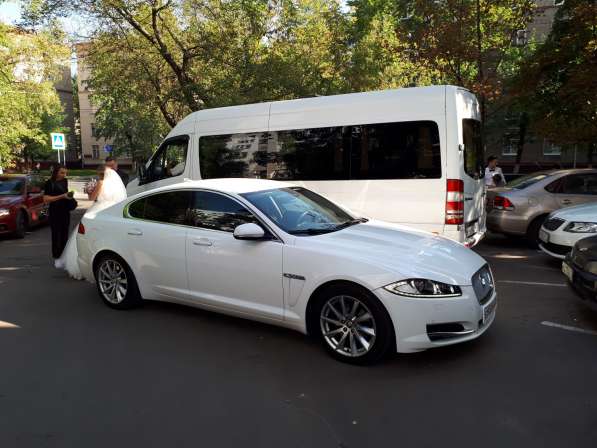 Автомобиль на свадьбу, автомобиль Ягуар с водителем в Москве фото 4