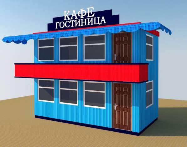 Двухэтажные бытовки и времянки в Ростове-на-Дону фото 3