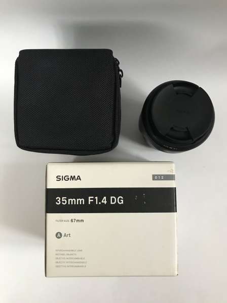 Объектив для Canon sigma 35mm 1.4 art