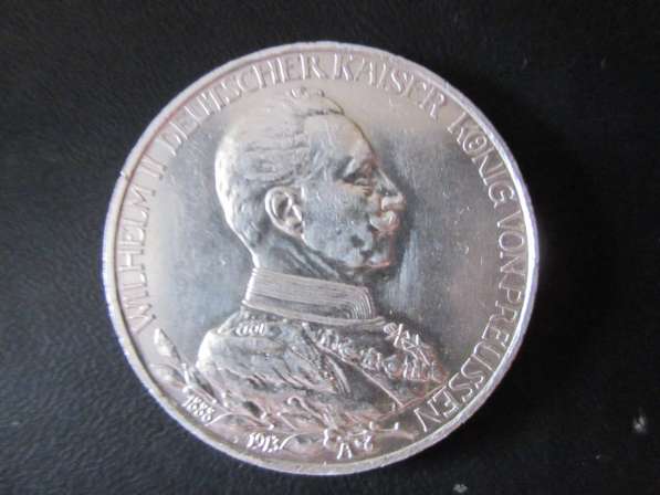 МОНЕТА-DREI MARK-НЕМЕЦКАЯ---СЕРЕБРО-ОРИГИНАЛ в Челябинске фото 24