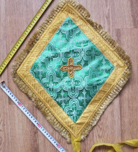 Фартук церковный, ручное шитьё золотой ниткой в Ставрополе фото 5
