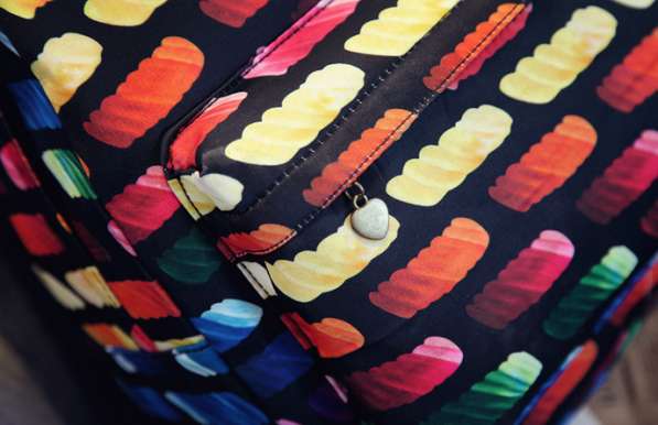 Рюкзак городской Bricks разноцветный цветной в фото 3