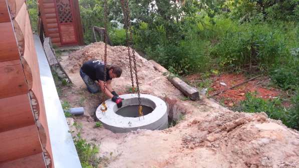 Копка колодцев септиков канализаций в Саранске фото 5
