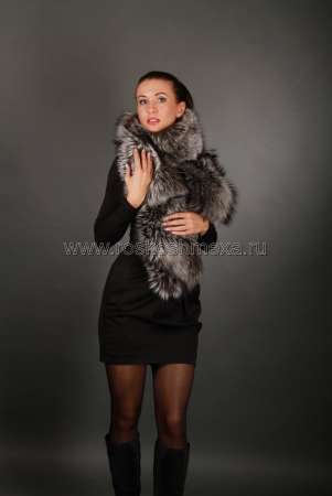 Меховые куртки из лисы и чернобурки в Москве фото 19