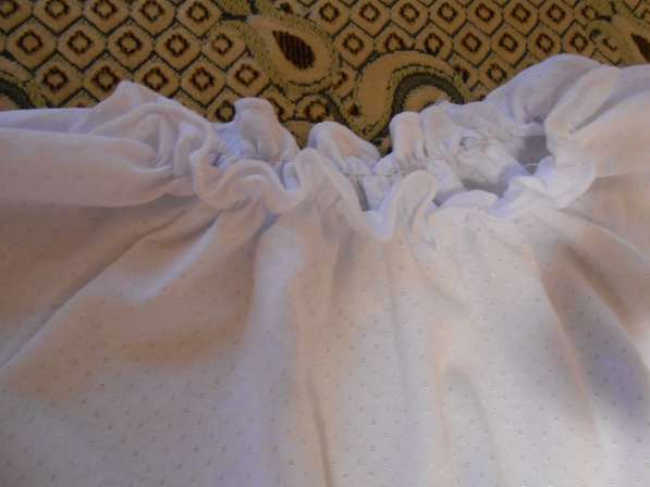 Блузка белая, с коротким рукавом, школа, дет. сад в фото 3