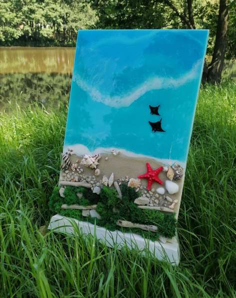 Картина из эпоксидной смолы!