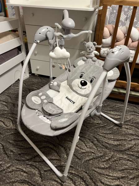 Электрокачели для новорожденных Teddy