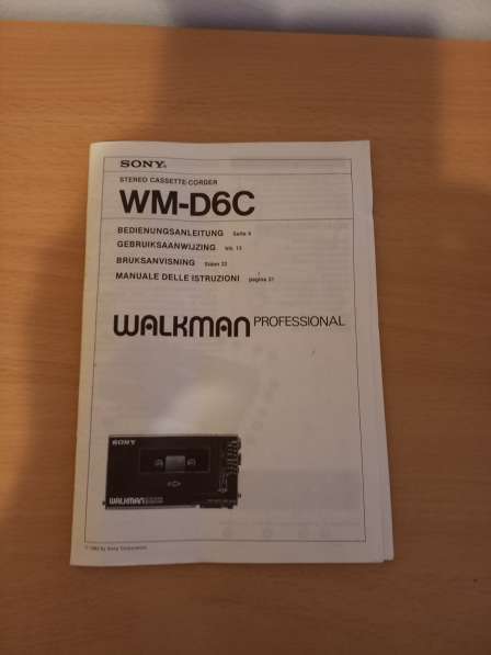 Sony WM-D6C в фото 7