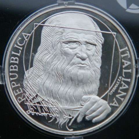 10 евро 2006 год Италия Леонардо да Винчи