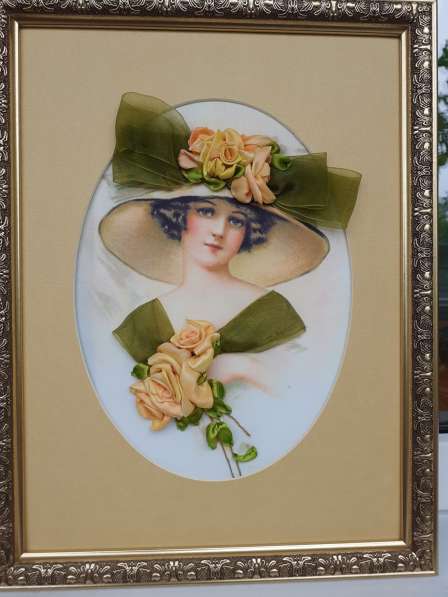Картина Дама в шляпке в Москве