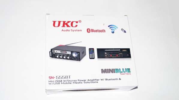 Усилитель UKC SN-555BT - USB, SD-карта, MP3 в фото 3