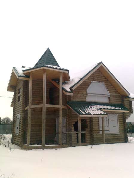 Продаю дом (сруб) с 12 сотками в д.Рыжиково Серпуховский р-н