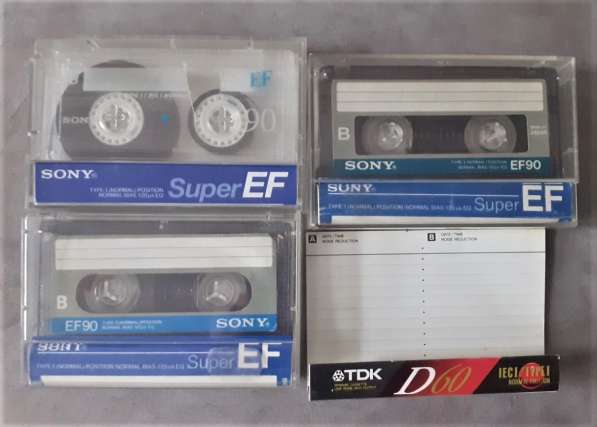 Аудиокассеты BASF, TDK+ вкладыш, LG, Maxell, Watson, Sony в фото 5