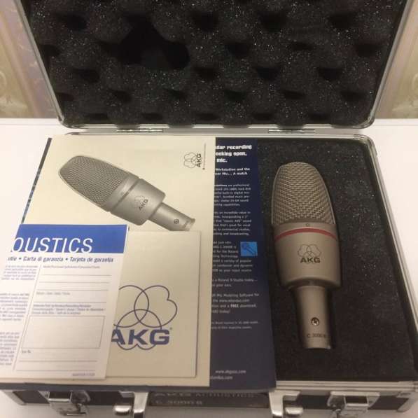 Микрофон AKG C3000b в Москве фото 4