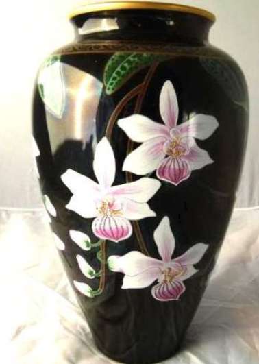 Franklin Mint. Makoto Miyagi. Элегантная ваза.28 cm.1987год