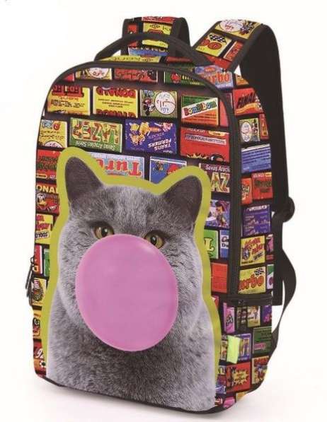 Рюкзак городской кот Gum в 