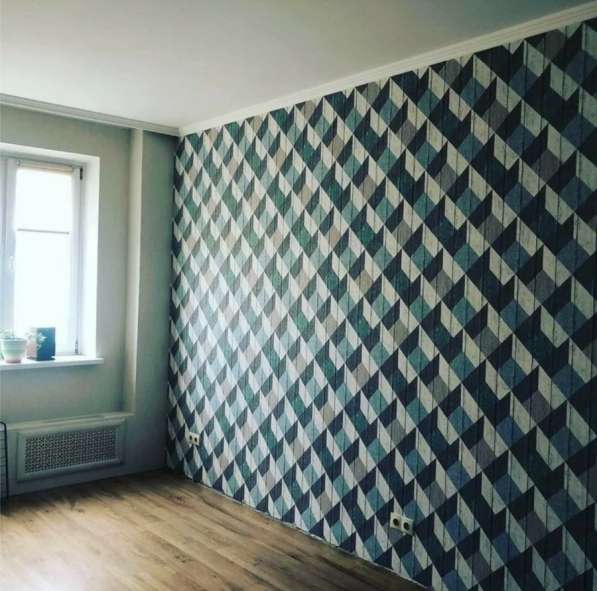 Поклейка обоев в Вурнаре фото 3