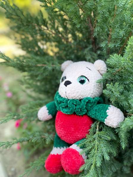 Вязаный медведь