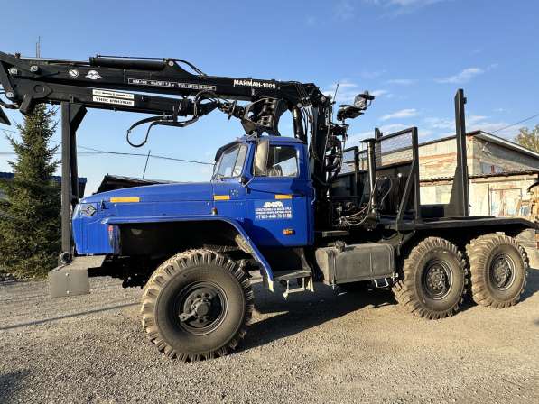 Урал 4320 с новым гидроманипулятором