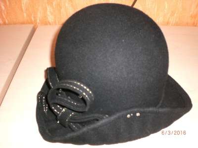 Шляпа женская фетровая