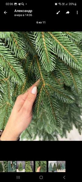 Ель искусственная литая по цене от производителя в Санкт-Петербурге фото 3