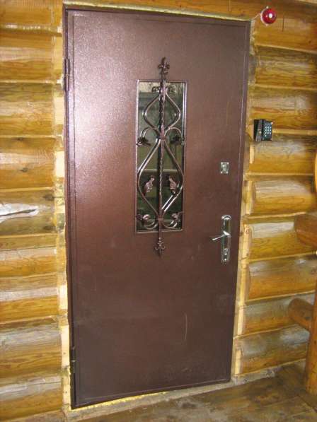 Входные металлические двери,ворота, заборы и кованые решотки в Уфе фото 9