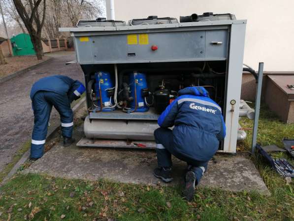 Обслуживание чиллера от Сервисного центра Градиент в Москве фото 4