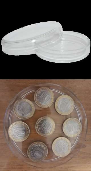 Комплект из двух чашек Петри (100 и 110 мм.) полимер