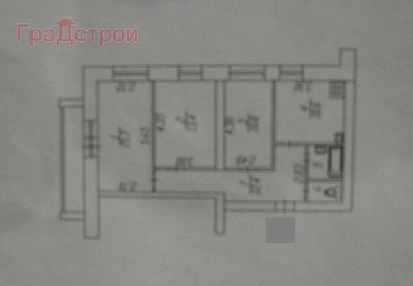 Продам трехкомнатную квартиру в Вологда.Жилая площадь 65 кв.м.Дом кирпичный.Есть Балкон.