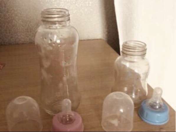 Стеклянные бутылочки для детей