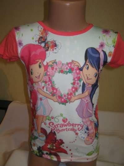 нарядные футболочки для девочек Турция р.92-110