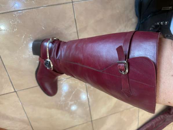 Сапоги кожаные в Москве