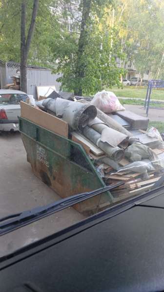 Вывоз любого мусора бункером 8м3) в Казани фото 6