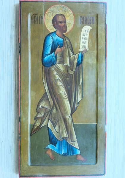 Старинный храмовый образ св. пророка Божия Елисея. Ковчег в Санкт-Петербурге фото 4