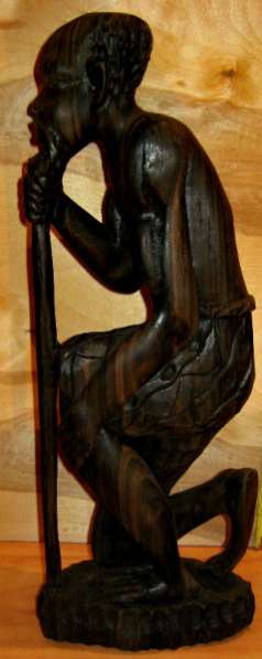 статуэтка из черного дерева. ангола 1994 в Москве фото 3