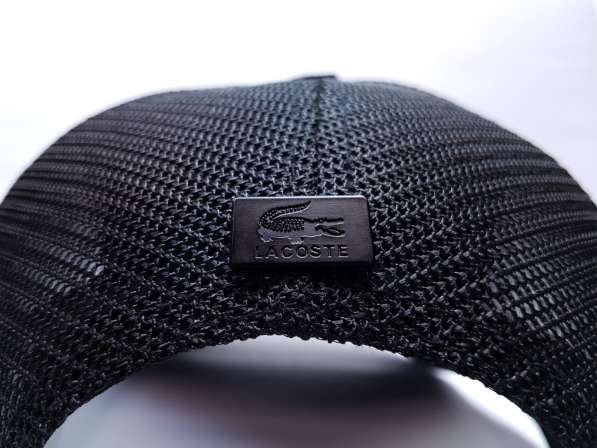 Бейсболка кепка Lacoste (серый) сетка в Москве фото 6