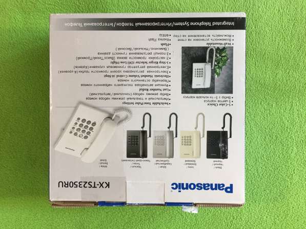 Телефон проводной Panasonic KX-TS2350RUW в Омске фото 7