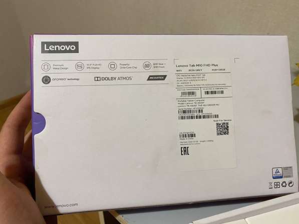 Планшет Lenovo m10 plus 128gb в Тольятти фото 3